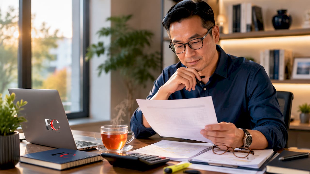 Plan legacy finances Singapore: your 2026 guide 1 Man reviewing legacy financial planning documents