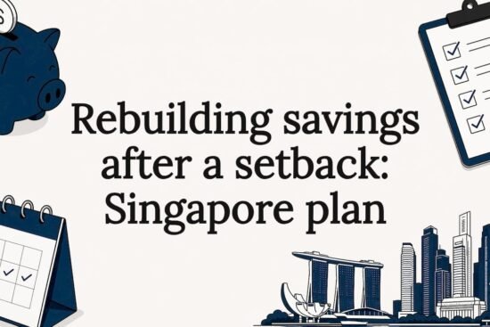 Decorative financial recovery title card